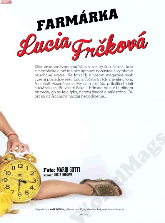 Lucia Frckova con la gonna corta 98